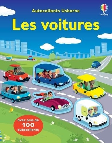 Les voitures. Premiers autocollants