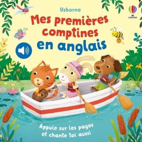 Mes premières comptines en anglais. Appuie sur les pages et chante toi aussi, Edition en anglais