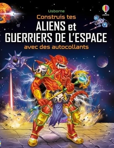 Construis tes aliens et tes guerriers de l'espace avec des autocollants