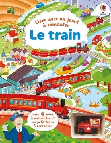 Le train. Avec une locomotive à remonter