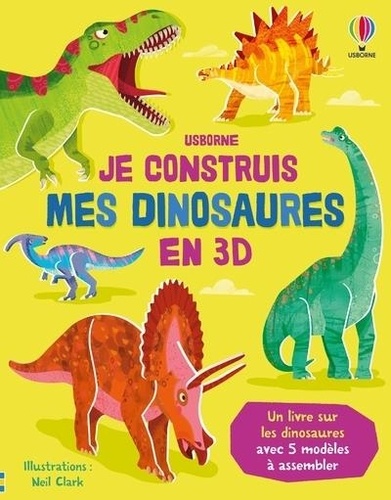 Je construis mes dinosaures en 3D