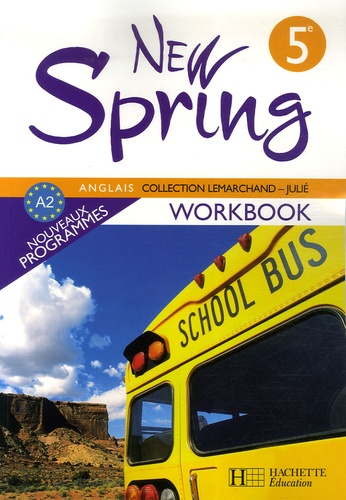 Anglais 5e New Spring. Workbook