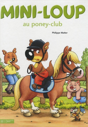 Mini-Loup : Mini-Loup au poney-club