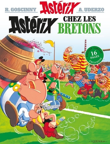 Astérix Tome 8 : Astérix chez les bretons. Avec 16 pages exclusives, Edition limitée