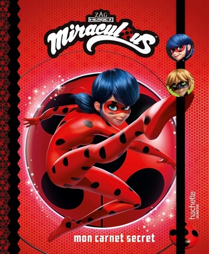 Mon carnet secret Miraculous. Avec 2 badges