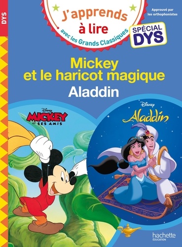 Mickey et le haricot magique ; Aladdin [ADAPTE AUX DYS