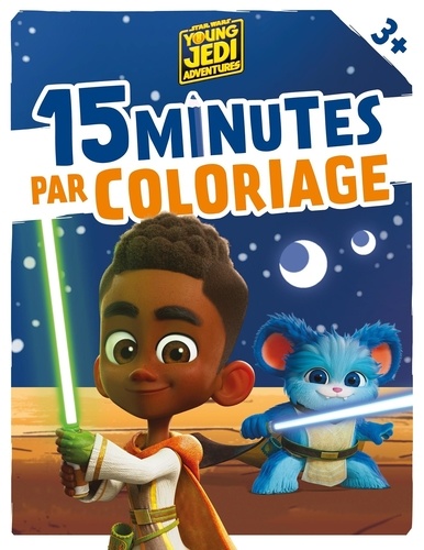 15 minutes par coloriage Star Wars Les aventure des petits Jedi