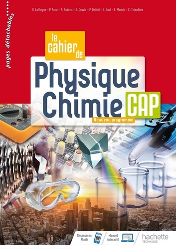 Le cahier de Physique-Chimie CAP. Edition 2020