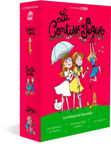 Comtesse de Ségur La trilogie de Fleurville : Coffret en 3 volumes. Tome 1, Les Malheurs de Sophie ; Tome 2, Les petites filles modèles ; Tome 3, Les vacances