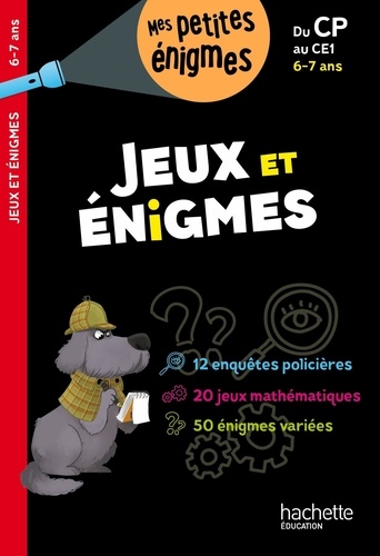 Jeux et énigmes du CP au CE1. Cahier de vacances