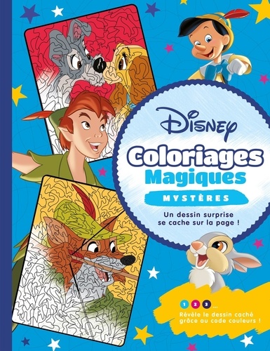 Disney. Coloriages magiques - Mystères