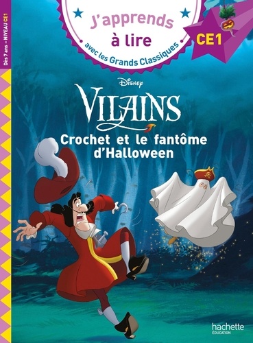 Disney Vilains Crochet et le fantôme d'Halloween. CE1