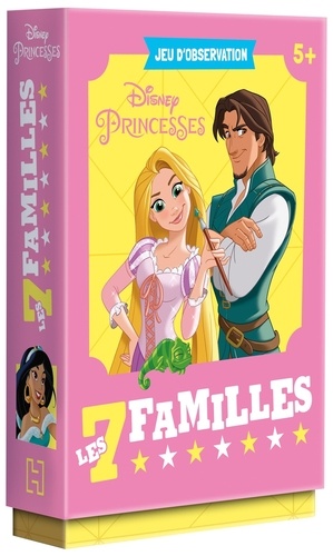 DISNEY PRINCESSES - Jeu de cartes - 7 familles