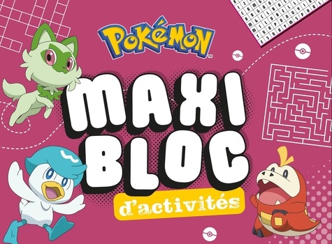 Pokémon Maxi bloc d'activités