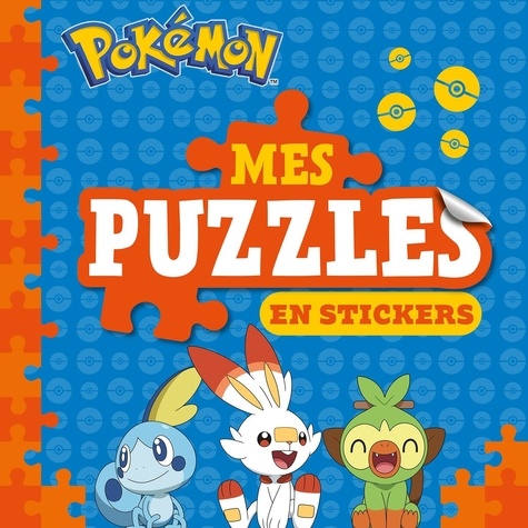 Mes puzzles en stickers Pokémon