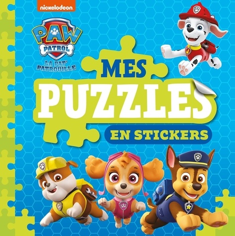 Mes puzzles en stickers La Pat' Patrouille