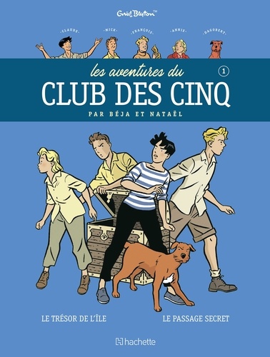 Le Club des Cinq (BD) Tome 1 : Le Club des Cinq et le trésor de l'île ; Le Club des Cinq et le passage secret