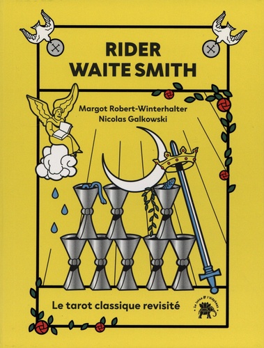 Rider Waite Smith. Le tarot classique revisité, avec un porte-carte en forme de lune