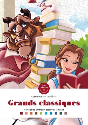 Grands classiques, coloriages mystères