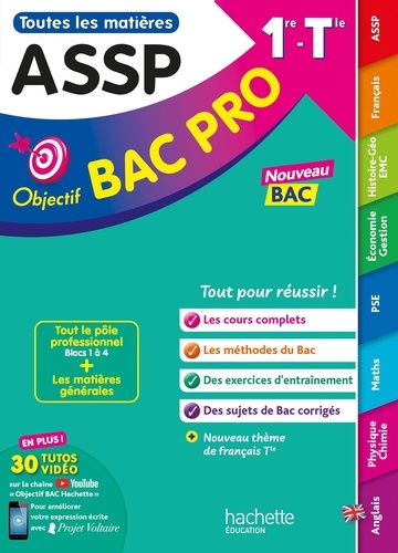ASSP 1re et Tle Objectif Bac pro. Edition 2025