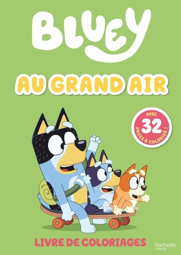 Bluey - Au grand air. Livre de coloriages