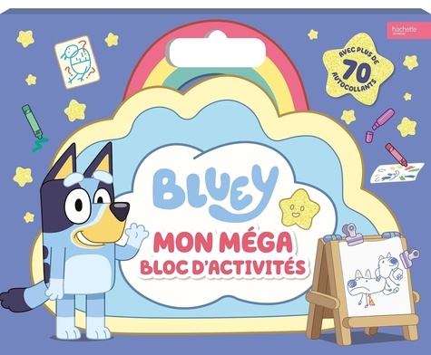 Mon méga bloc d'activités Bluey. Avec plus de 70 autocollants