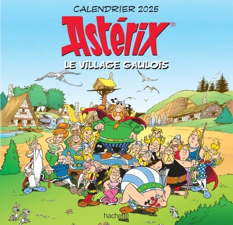 Calendrier Astérix. Le village gaulois, Edition 2025