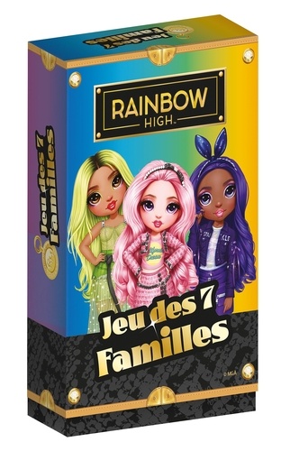 Jeu des 7 familles Rainbow High