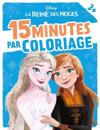 15 minutes par coloriage La reine des neiges