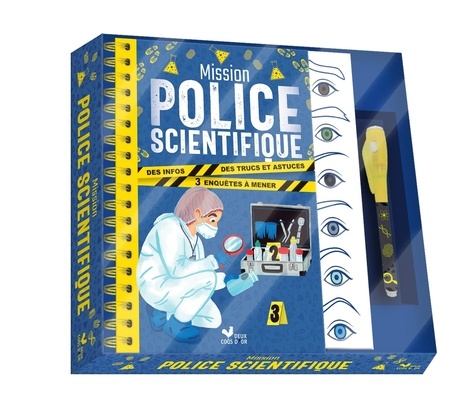 Mission police scientifique. Avec 1 livret, 1 visage neutre et 1 stylo