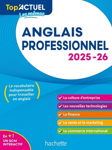 Anglais professionnel. Edition 2025-2026