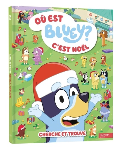 Où est Bluey ? C'est Noël. Cherche et trouve