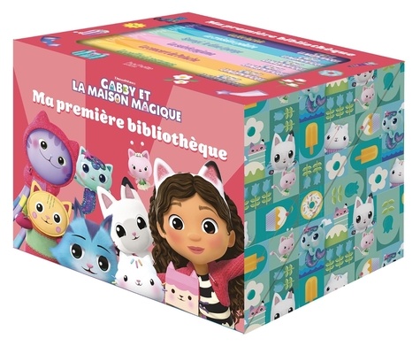 Ma première bibliothèque Gaby et la maison magique. Coffrent en 6 volumes : Le coffret à costumes ; La croisière polaire ; Le concert de Peluche ; Spongi, le dino éponge ; La soirée pyjama ; La fée luciole