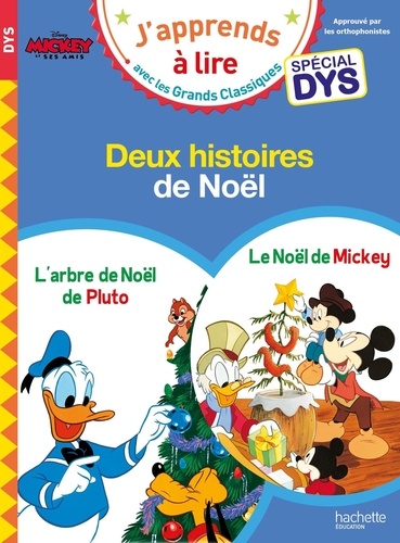 Deux histoires de Noël. L'arbre de Noël de Pluto ; Le Noël de Mickey [ADAPTE AUX DYS