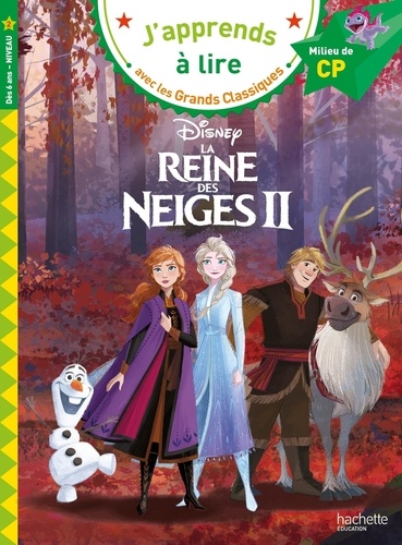 La Reine des Neiges 2. Milieu de CP, niveau 2