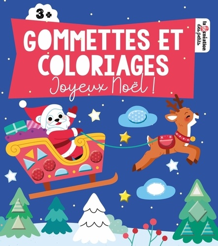 Gommettes et coloriages. Joyeux Noël !