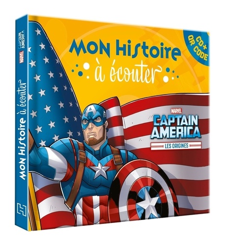 Captain America, les origines. Avec 1 CD audio + 1 QR code