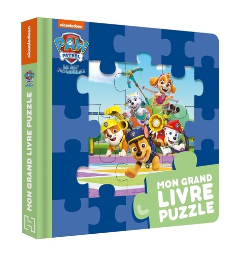 Mon grand livre puzzle La Pat' Patrouille