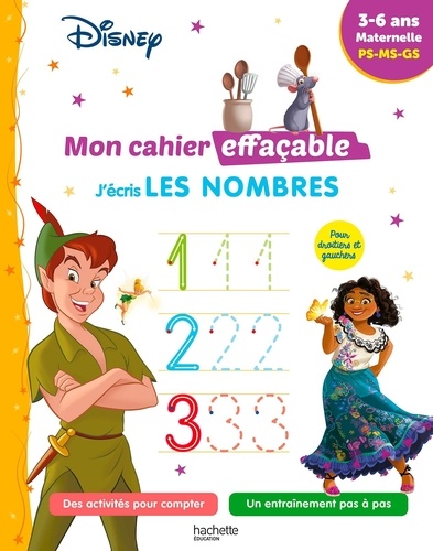 J'écris les nombres PS-MS-GS