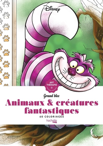 Animaux & créatures fantastiques. 60 coloriages anti-stress