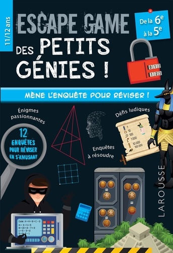 Escape game des petits génies de la 6e à la 5e