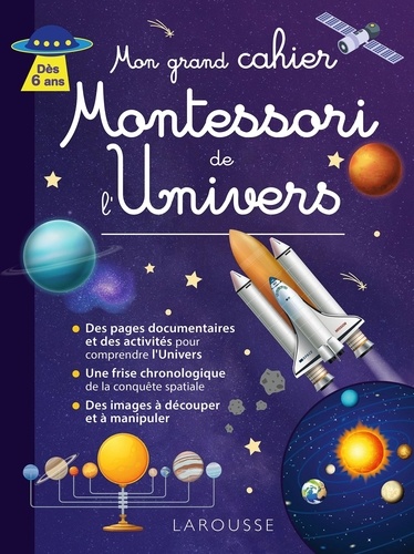 Mon grand cahier Montessori de l'Univers