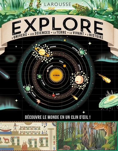 Explore l'Univers, les sciences, la Terre, le vivant, l'histoire. Découvre le monde en un clin d'oeil !