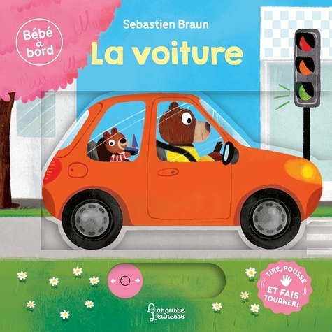 Bébé à bord. La voiture