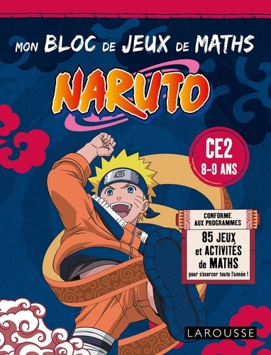 Mon bloc de jeux de maths Naruto. CE2