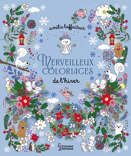 Merveilleux coloriages de l'hiver