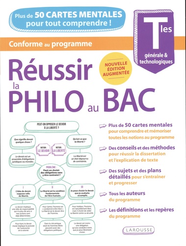 Réussir la philo au Bac Tle générale & technologiques. Edition revue et augmentée