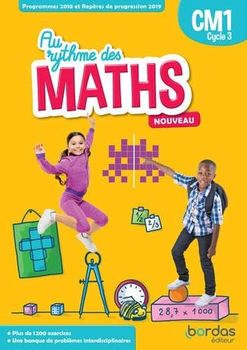 Mathématiques CM1 Cycle 3 Au rythme des maths. Edition 2020