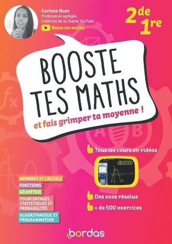 Booste tes maths et fais grimper ta moyenne ! 2de 1re