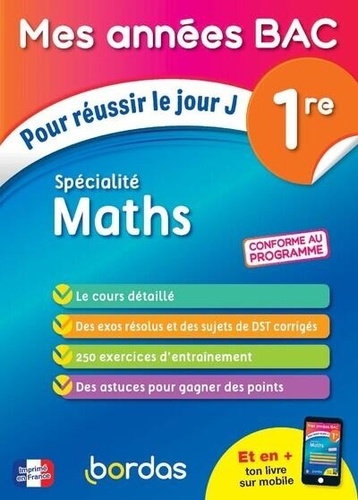 Spécialités Maths 1re